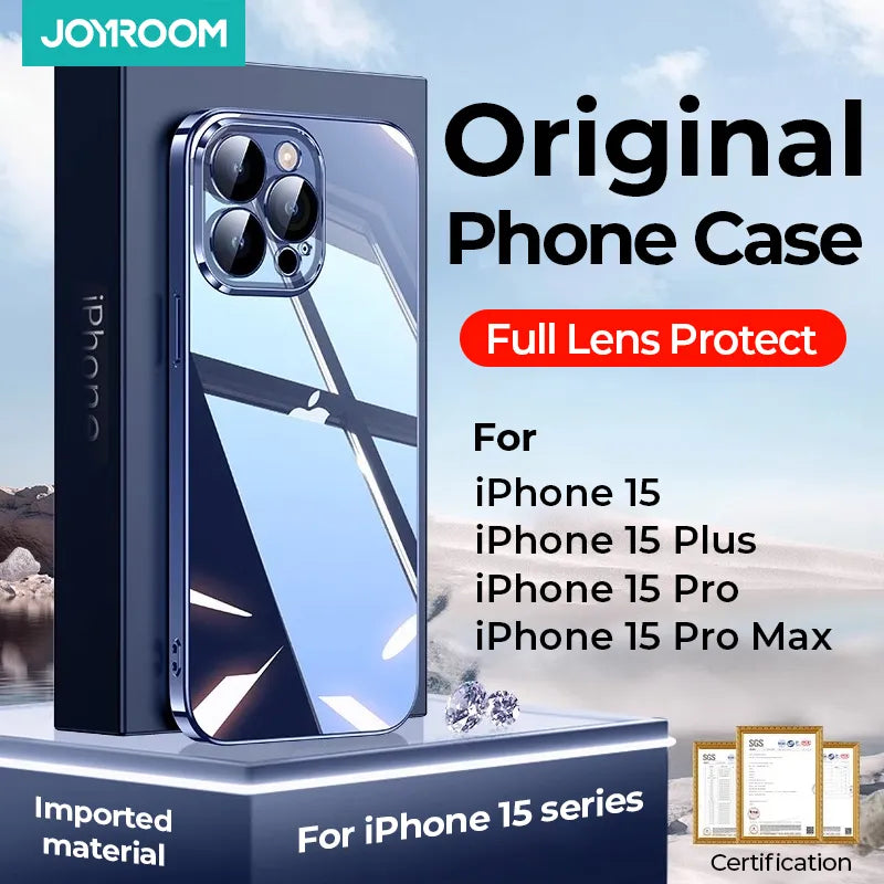 Soft TPU Clear Case Shockproof with Lens